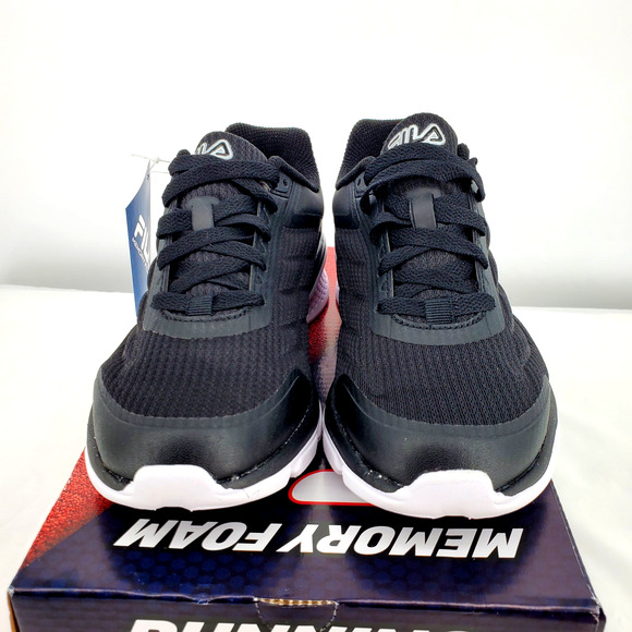 Fila Womens 8.5 Memory‎ Core Callibration 23 Lightweight Black Sneakers New - Picture 5 of 9
